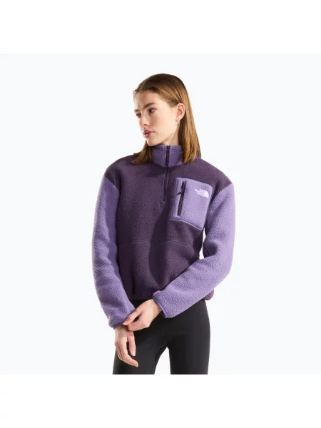 Bluză fleece pentru femei The North Face Yumiori Zip endless dusk/gr