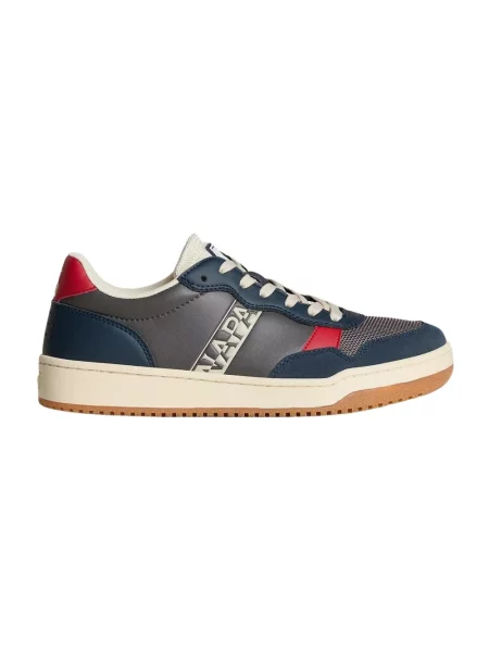 Sneakersy Napapijri w miejskim stylu szare