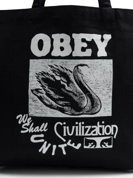 Сумка Obey чорна