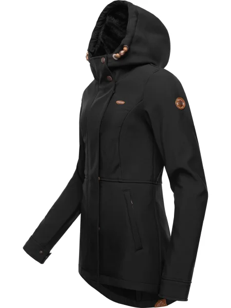 Ragwear Geacă funcțională Yba bronz negru