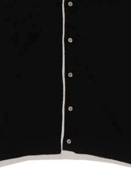 Cardigan Low Brand cu decolteu în V negru