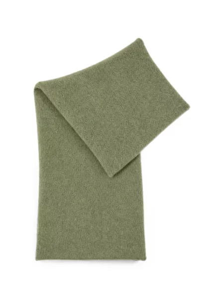 Fular Retori din cașmir verde