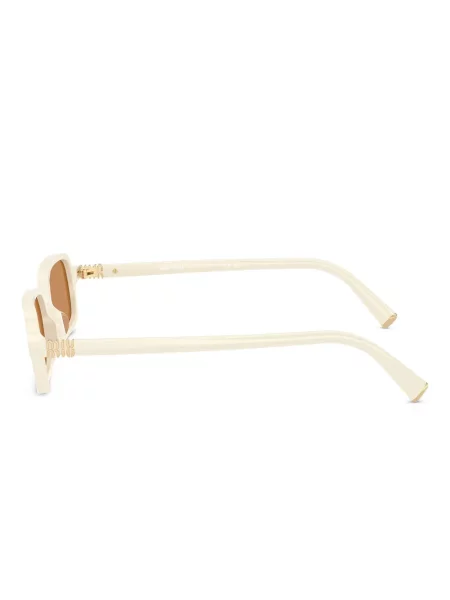 Ochelari de soare Miu Miu Eyewear alb