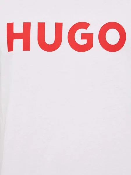 Футболка HUGO Dulivio з принтом білий