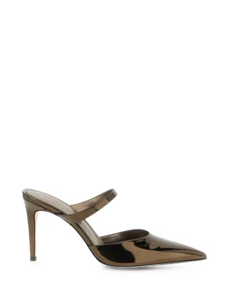 Papuci tip mules Stuart Weitzman maro