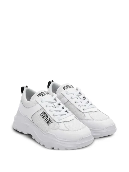 Sneakerși Versace Jeans Couture plasă alb