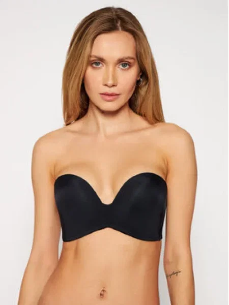 Wonderbra Бюстгальтер бардотка чорний