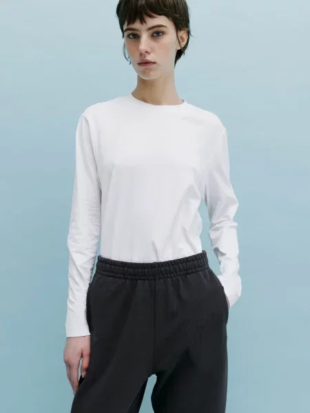 Роза Лонгслів білий