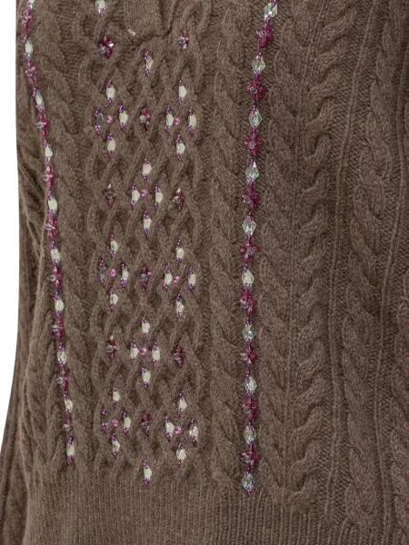 Polo Des Phemmes tricotate maro