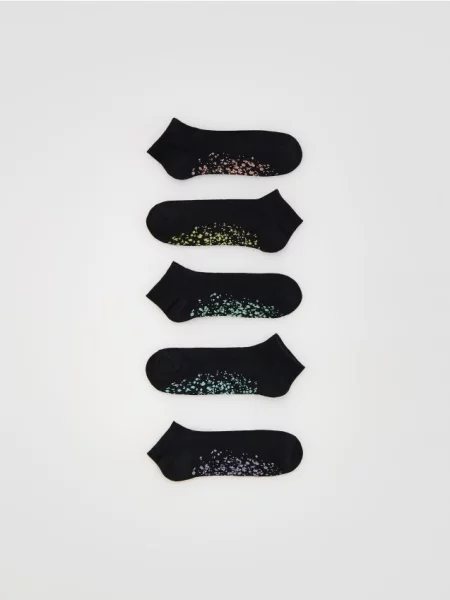 Reserved шкарпетки набір з 5 чорний