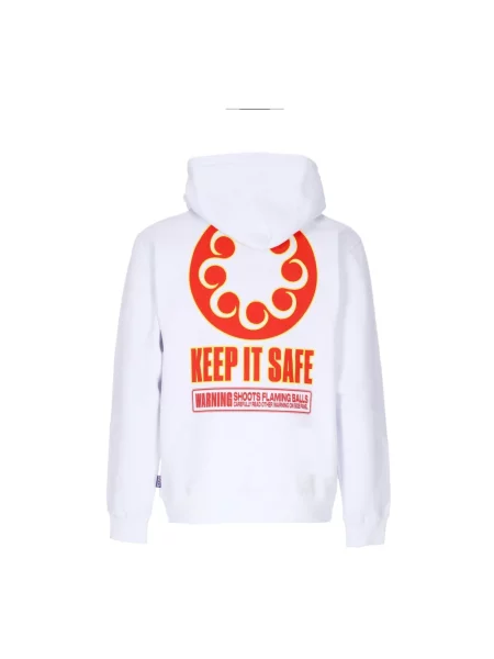 Bluza z kapturem Octopus biała