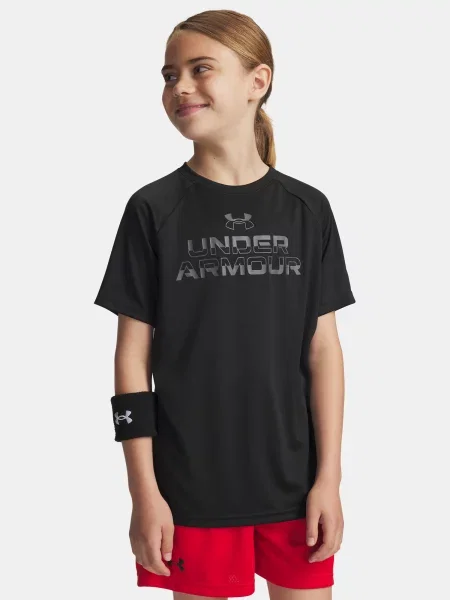 Gyerek póló Under Armour fekete