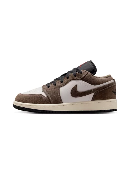 Jordan Air 1 Low sportcipő gyerek bőr barna