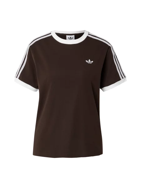ADIDAS ORIGINALS Majica temno / bela rjava