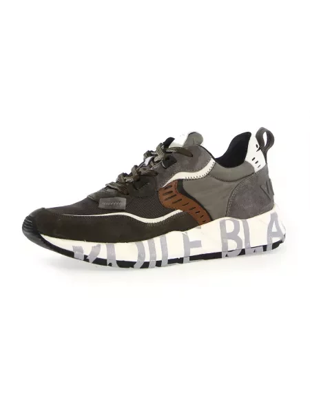 Sneakersy Voile Blanche zamszowe zielone
