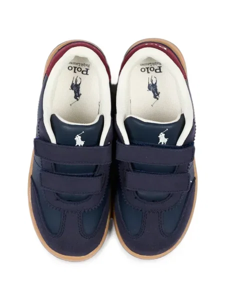 Sneakersy dziecięce Polo Ralph Lauren niebieskie