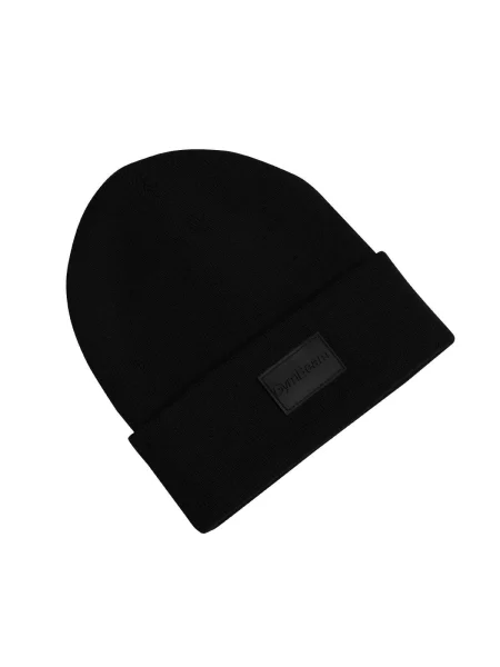 Czapka unisex beanie z akrylowej dzianiny Polar czarna
