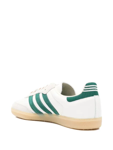 Sneakerși Adidas Samba cu dungi cu glugă albastru