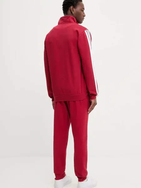 Костюмні штани Adidas бордові