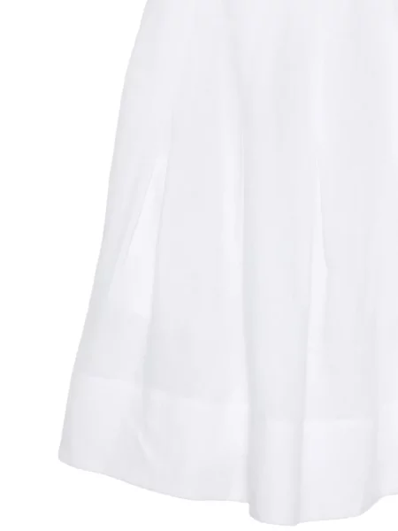 Rochie mini Eleventy cu bretele alb