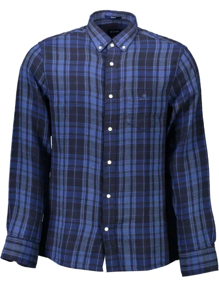 Dolgo srajca Gant z dolgimi rokavi črna