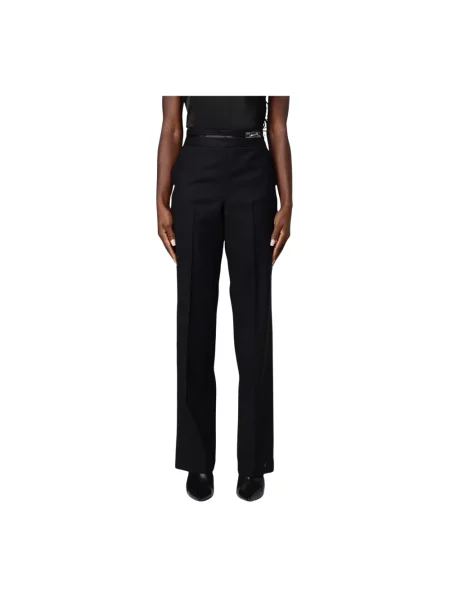 Spodnie Erika Cavallini wełniane niebieskie