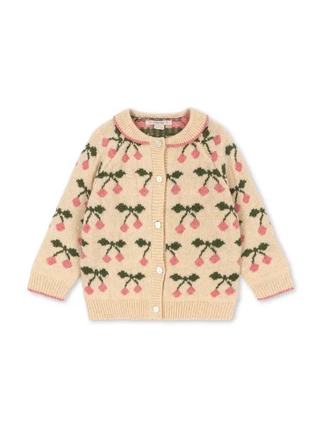 Konges Sløjd светр дитячий вовняний BELOU COLLAR CARDIGAN