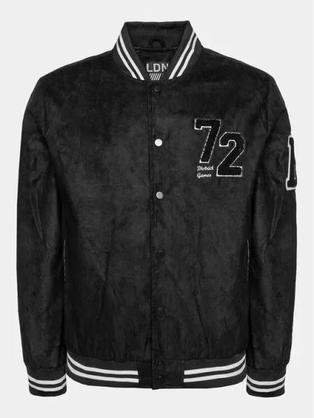 Бомбер Brave Soul черный