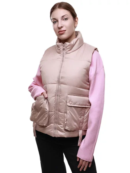 Жилет LUMO текстиль/поліестер бежевий