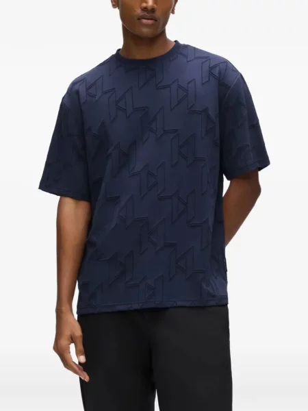 Tricou Karl Lagerfeld albastru