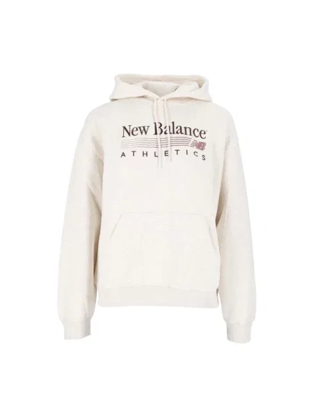 Bluza z kapturem New Balance polarowa z kapturem