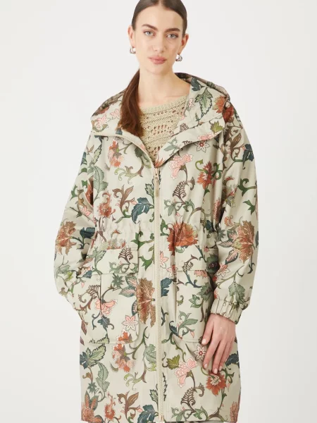 Парка Medicine дамска преходен модел с уголемена кройка бежово