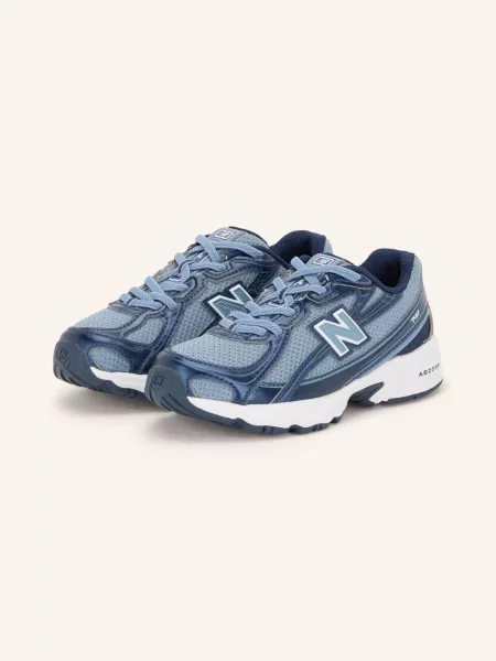 New Balance Sneakersy blau białe