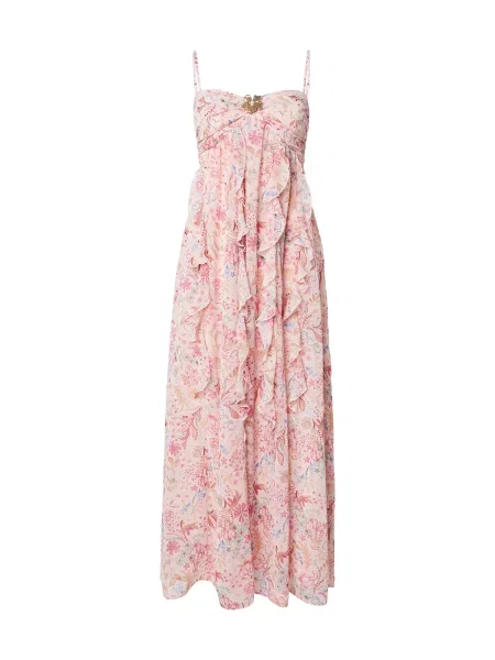 Abercrombie & Fitch Rochie / portocaliu / roz / roz deschis albastru