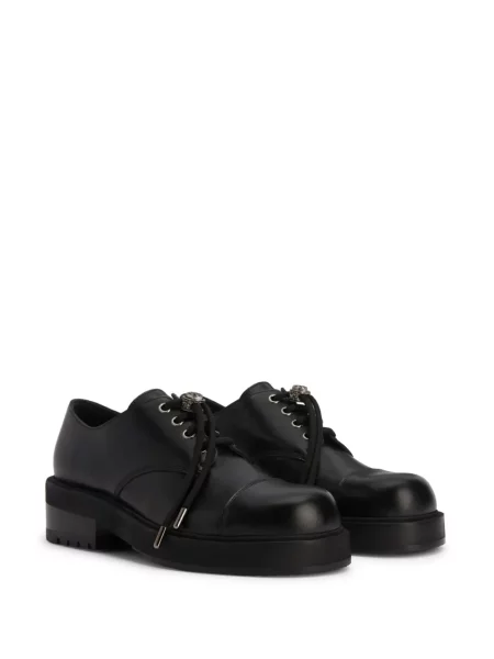 Iš natūralios odos loaferiai Giuseppe Zanotti juoda