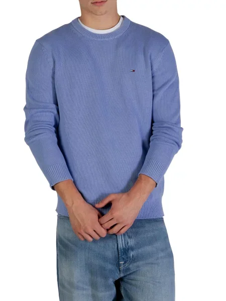 Pulover Tommy Hilfiger Jeans albastru