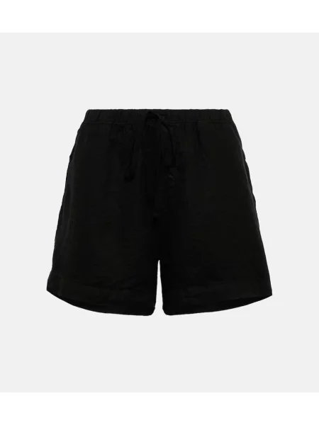 Pantaloni scurți Velvet de catifea negru