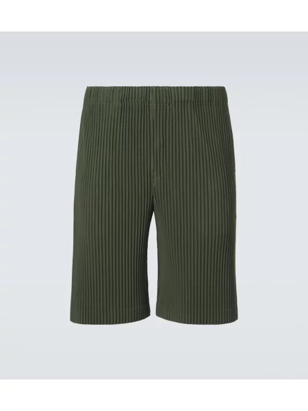 Bermude Homme Plisse Issey Miyake verde