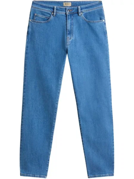 Pantaloni Woolrich albastru