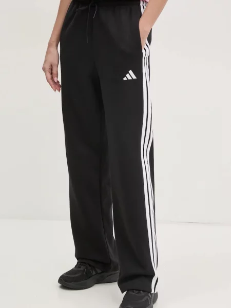 Adidas spodnie dresowe Essentials wzorzyste czarny