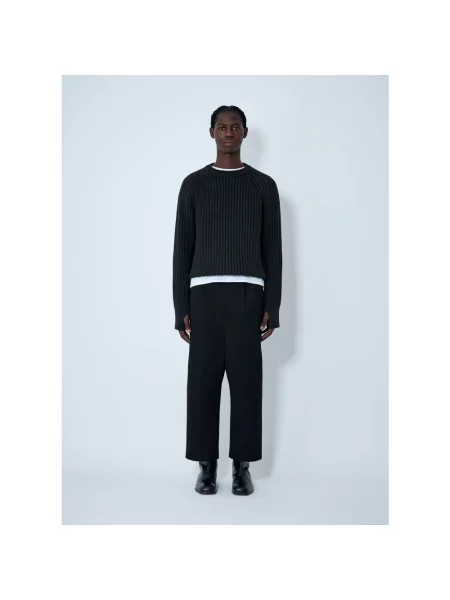 Dzianinowy sweter Junya Watanabe czarny