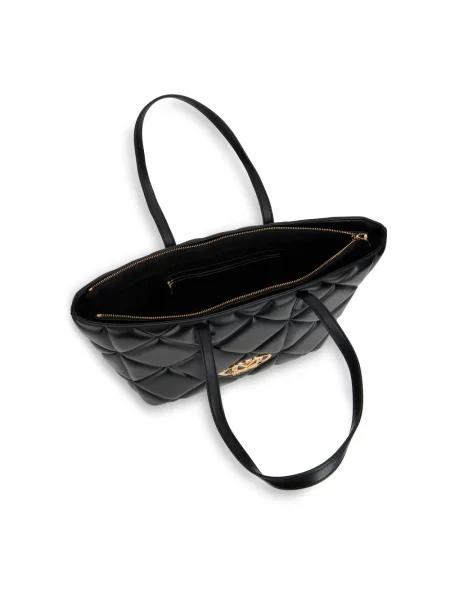 Shopperka Love Moschino z logo czarna