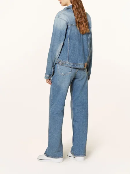Tommy Jeans Jeansová bunda modrá