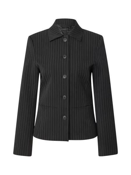 WEEKDAY Geacă de primăvară-toamnă Leyla Lean gri deschis negru