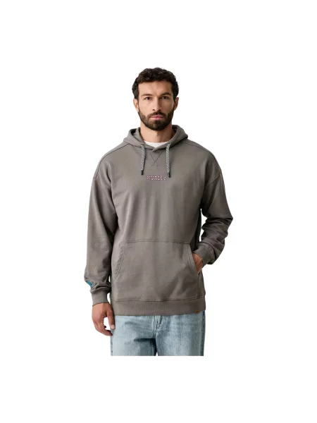 Bluza z kapturem Hurley szara