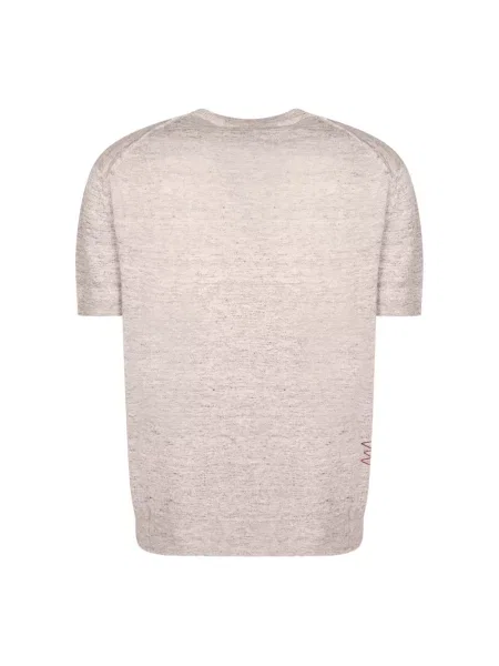 Sweter Amaránto z krótkim rękawem szary