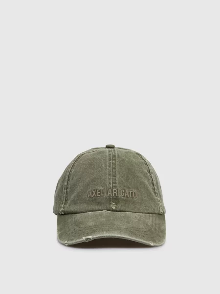 Кепка з вишивкою логотипа Axel Arigato зелена