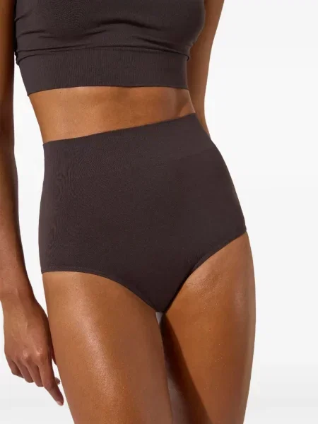 Magas derekú brief bugyi Wolford barna