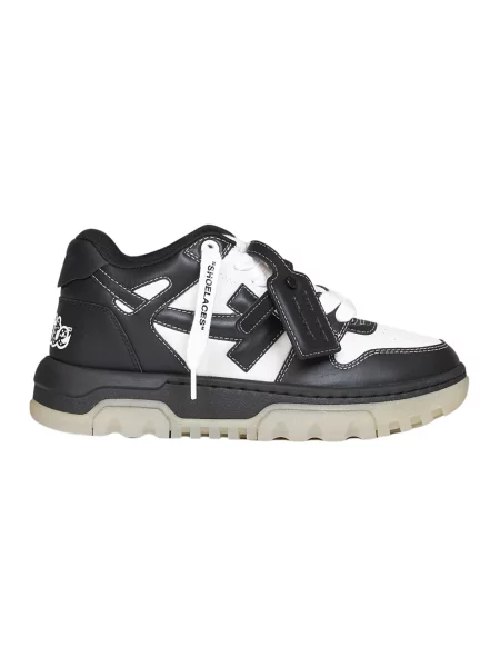 Sneakersy Off-white chunky biznesowe białe
