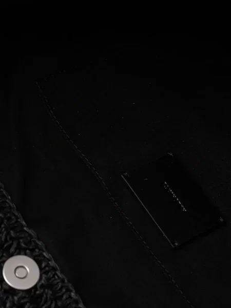 Geanta de piele Allsaints din piele negru